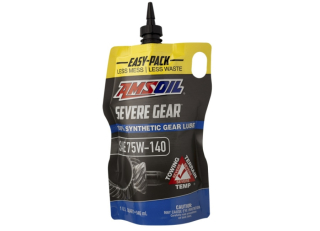 Plně syntetický převodový olej AMSOIL Severe Gear 75W-140 Synthetic Gear Lube 946 ml